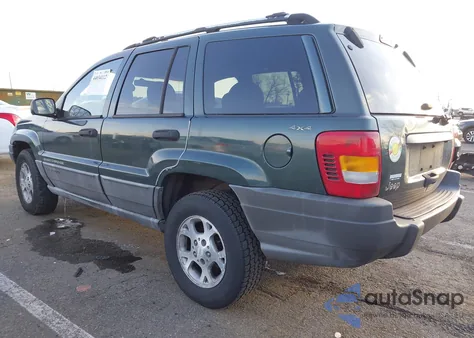 2000 Jeep Grand Cherokee Laredo из США, поврежденный, VIN 1J4GW48S8YC219934